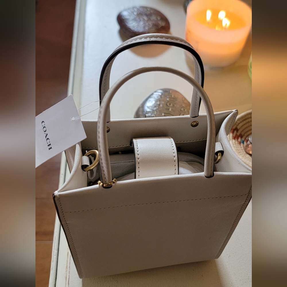 Mini Coach Tote Crossbody with Dust Bag - Picture 2 of 4